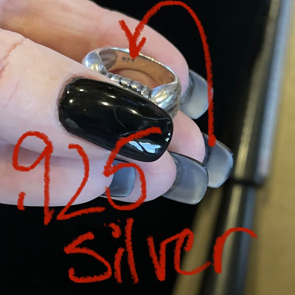 Sterling Turquoise Ring - Picture 4 of 8